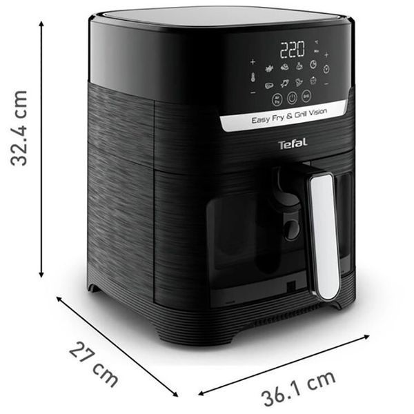 Мультипечь Tefal Easy Fry&Grill Vision Window EY506810 311028 фото