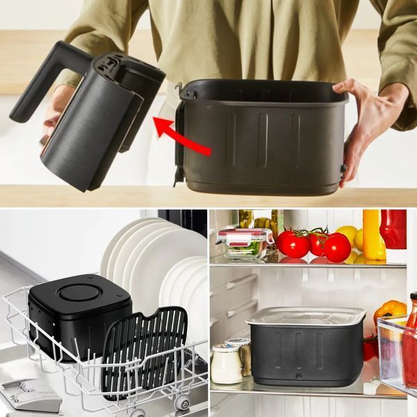 Мультипечь Tefal Easy Fry Silence Vision XL EY5568E0 311030 фото
