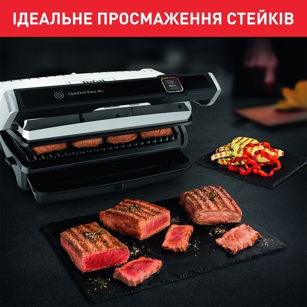 Электрогриль прижимной Tefal OptiGrill Elite XL GC760D30 31210 фото