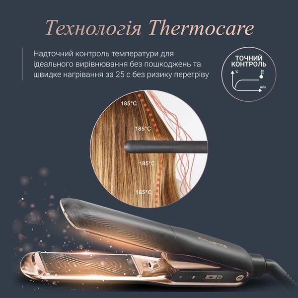 Стайлер (випрямляч) Rowenta Thermocare Ultimate Experience SF8120F0 34408 фото