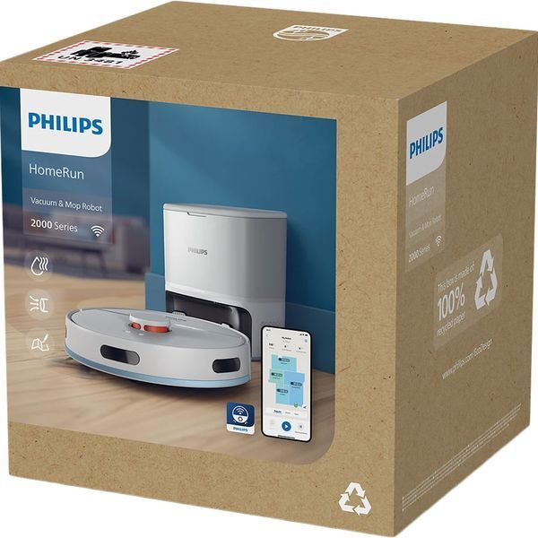 Робот-пылесос с влажной уборкой Philips Series 2000 XU2100/20 32304 фото