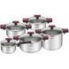 Набір каструль Tefal Cook&Clip G723SA74 33102 фото 1