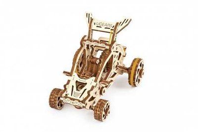 Механічний 3D пазл Ugears Пустельний Баггі (70164) 32902 фото