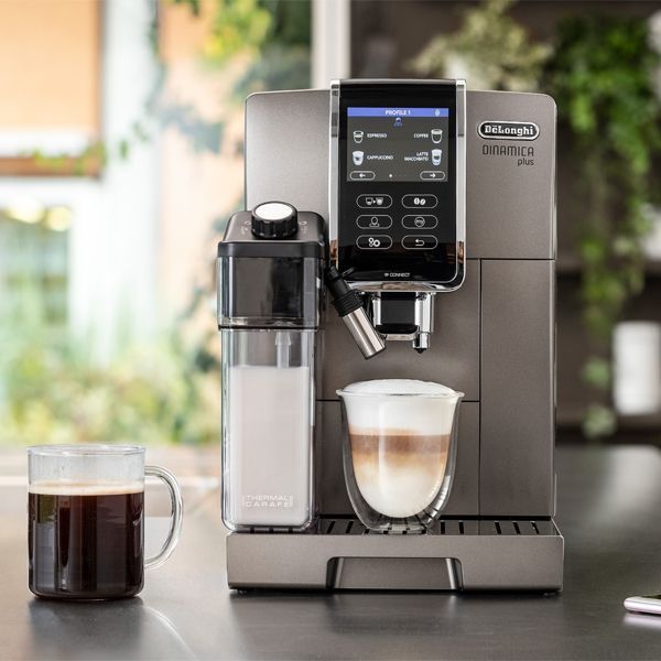 Кофемашина автоматическая Delonghi Dinamica Plus ECAM 370.95.T 31407 фото