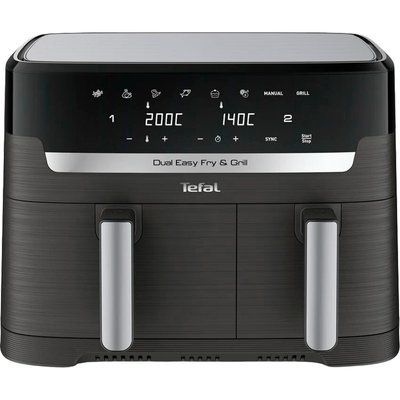 Мультипіч (аерофритюрниця) Tefal Dual Easy Fry&Grill Air Fryer EY905B10 311017 фото