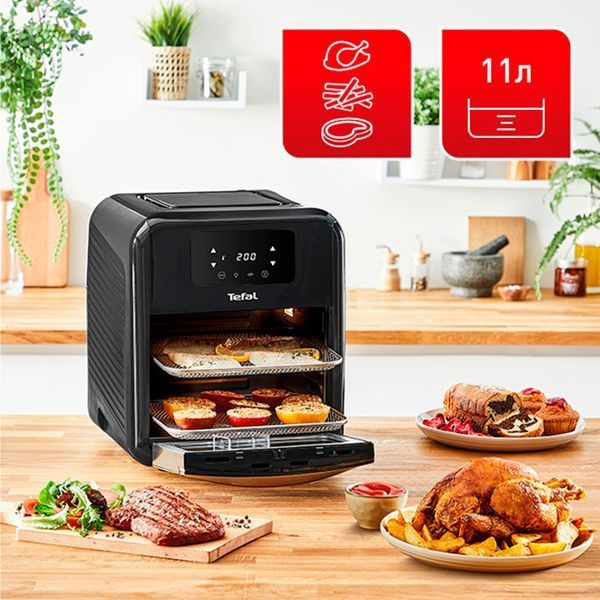 Мультипіч (аерофритюрниця) Tefal Easy Fry Oven & Grill FW501 (FW501815) 311009 фото