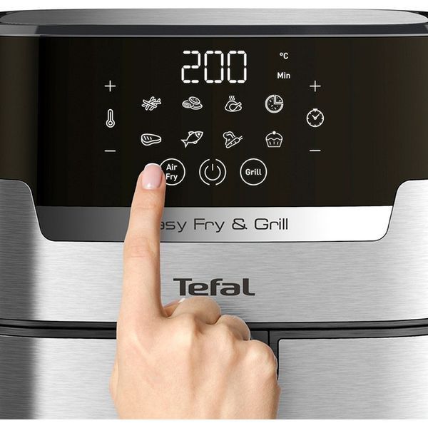 Мультипіч (аерофритюрниця) Tefal Easy Fry&Grill Precision EY505D15 311005 фото
