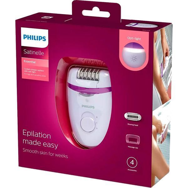 Епілятор Philips Satinelle Essential BRE275/00 34205 фото