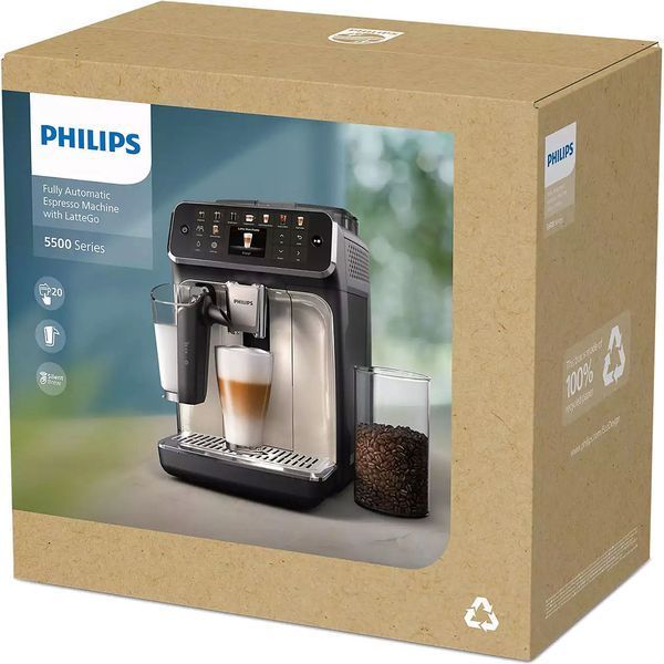 Кофемашина автоматическая Philips Series 5500 LatteGo EP5547/90 31432 фото